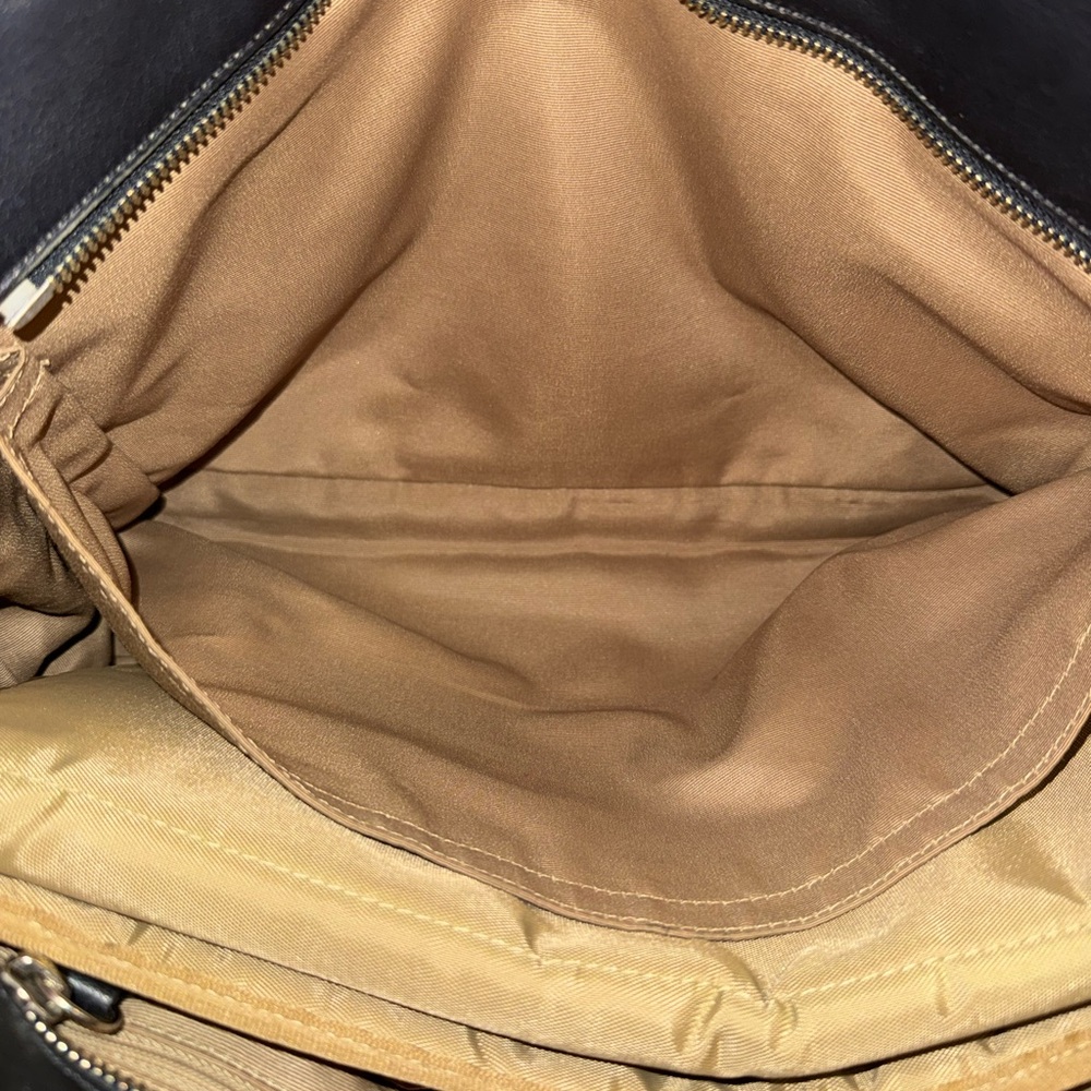 Coach Vintage SoHo Hampton Black Y2K Leather Tote F10288 - Picture 11 of 16